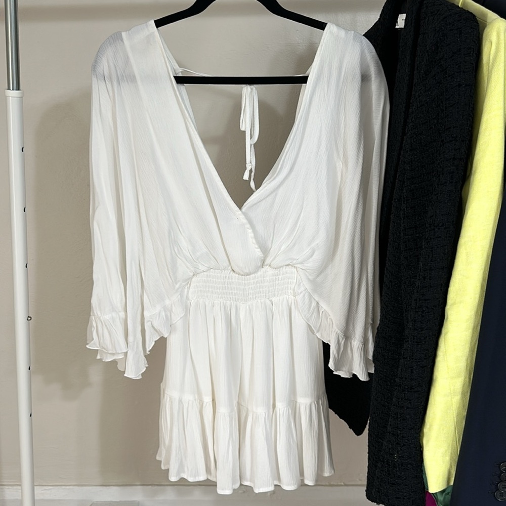Forever 21 - White Ruffle Dress